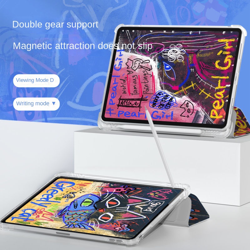 Bao Da Máy Tính Bảng Cho iPad Air 4 10.9 Pro 11 Air 3 10.5 Gen9 / 8 / 7 10.2 Gen10 2022 10.9 inch iPad Air5 / 4 Mini 4 5 Mini5 / 61 / 2 9.7 Bộ Đồ Chơi Xếp Hình Độc Đáo Chất Lượng Cao