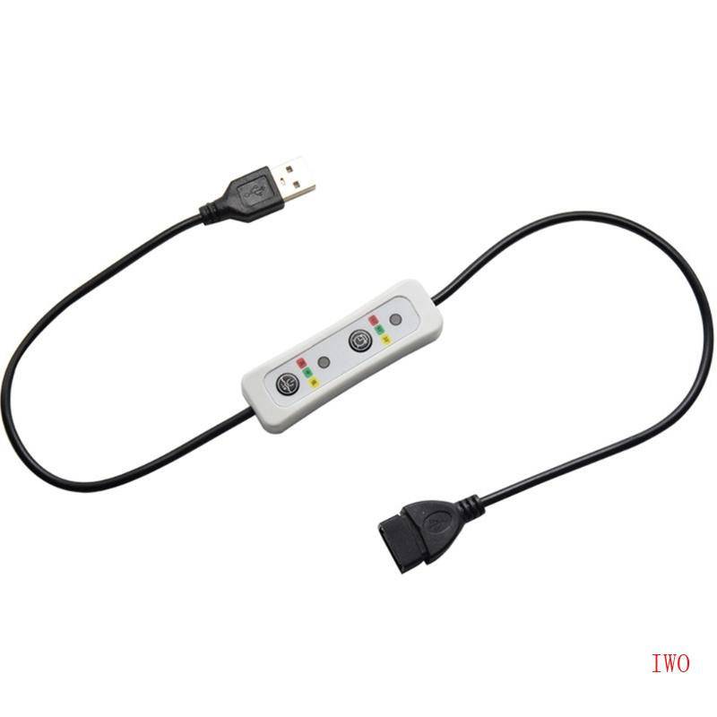 Dây Cáp Nối Dài 0 5h 1 5h 3h 3 Tốc Độ Kèm Công Tắc Dành Cho Quạt USB / Đèn