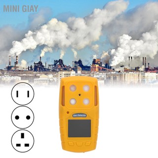 Mini Giay Báo động máy dò khí có thể bảo vệ chống cháy nổ Màn hình đa cho dễ AC100‑240V