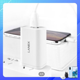 Củ sạc nhanh lanex lct-q04c 1 cổng usb 3.0a, nhựa abs, tương thích nhiều thiết bị