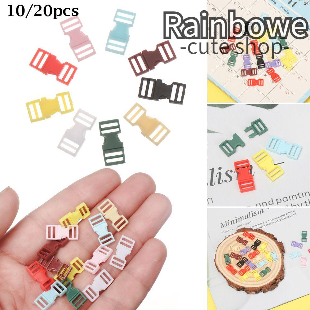 Set 10 / 20 Nút Bấm Mini Màu Sắc Cầu Vồng Tiện Dụng
