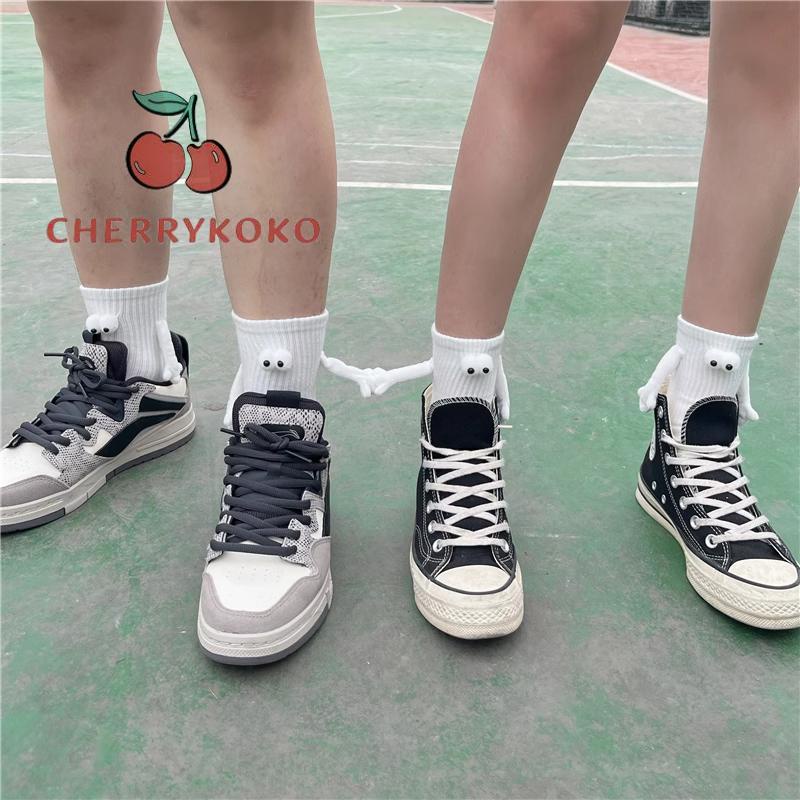 🍒🍒CHERRYKOKO Tất Nam Châm Hình Đôi Mắt Hoạt Hình Xinh Xắn Cho Cặp Đôi