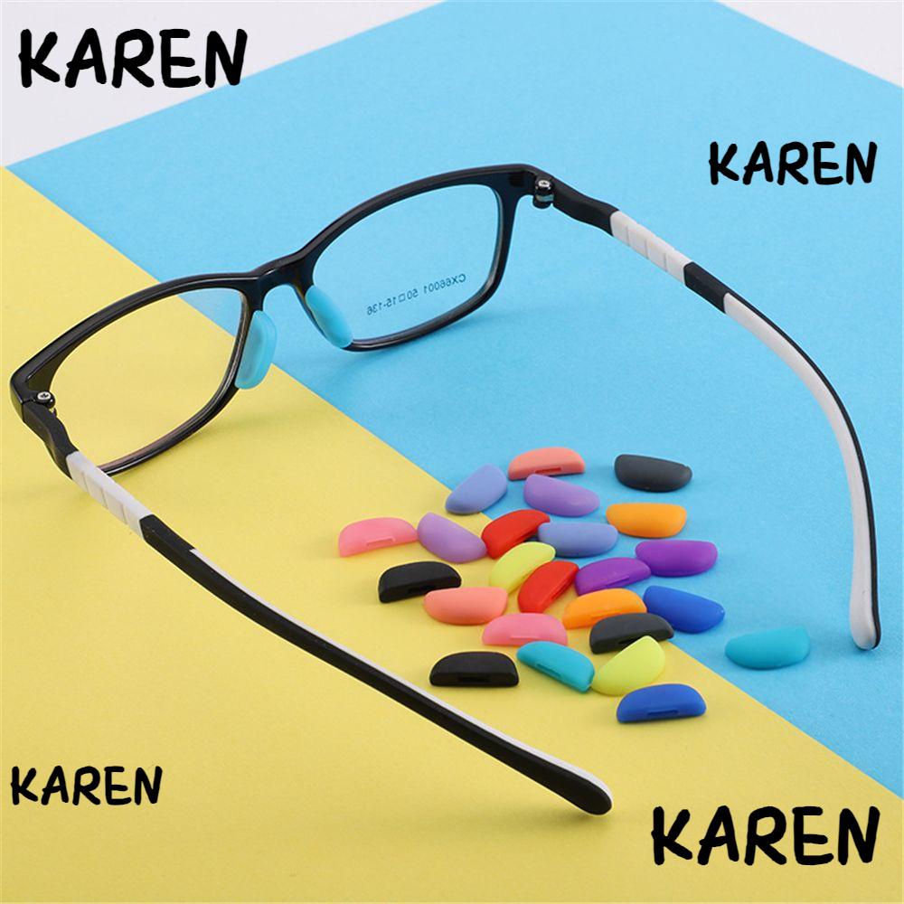 Set 10 Cặp Đệm Mũi Silicone Bảo Vệ Mắt Kính Chống Trượt
