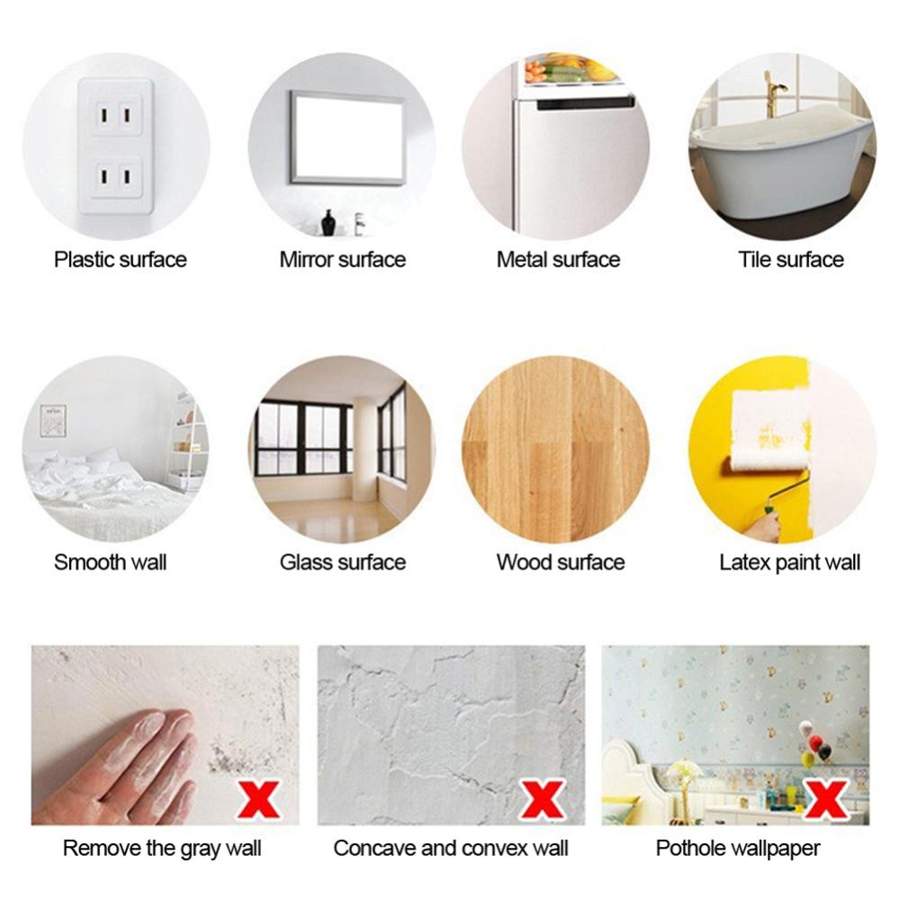 Miếng Dán Công Tắc Đèn Dạ Quang Hình Chữ Nhật E2V8 DIY