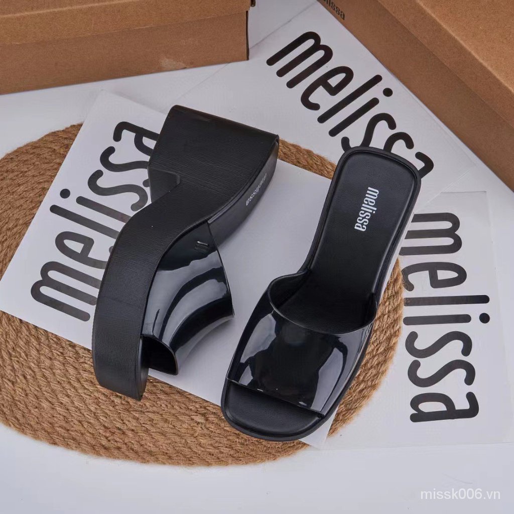 Dép Nhựa Đế Xuồng Dày Dặn Thời Trang 2023 melissa melissa