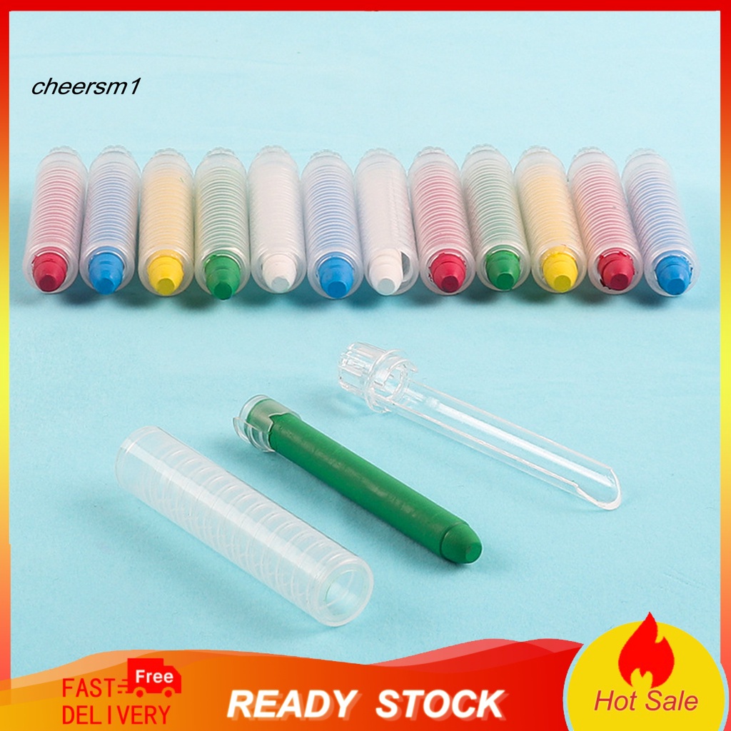 Bộ 10 Hộp Đựng Phấn Viết Bằng PP Trong Suốt Thân Thiện Với Môi Trường