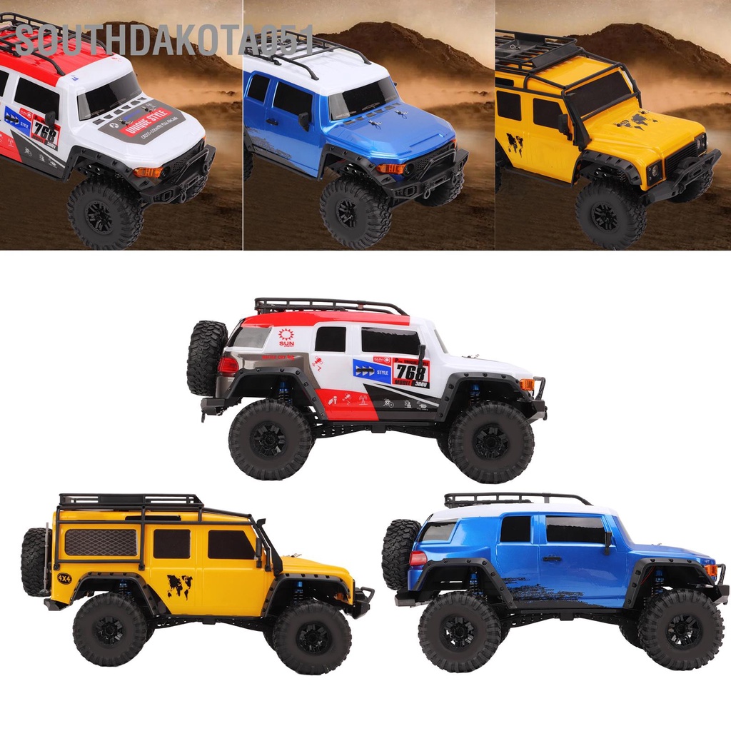 Xe ô tô địa hình điều khiển từ xa tỷ lệ 1/10 2.4G 4WD - đồ chơi mô hình RC Car Full Quy