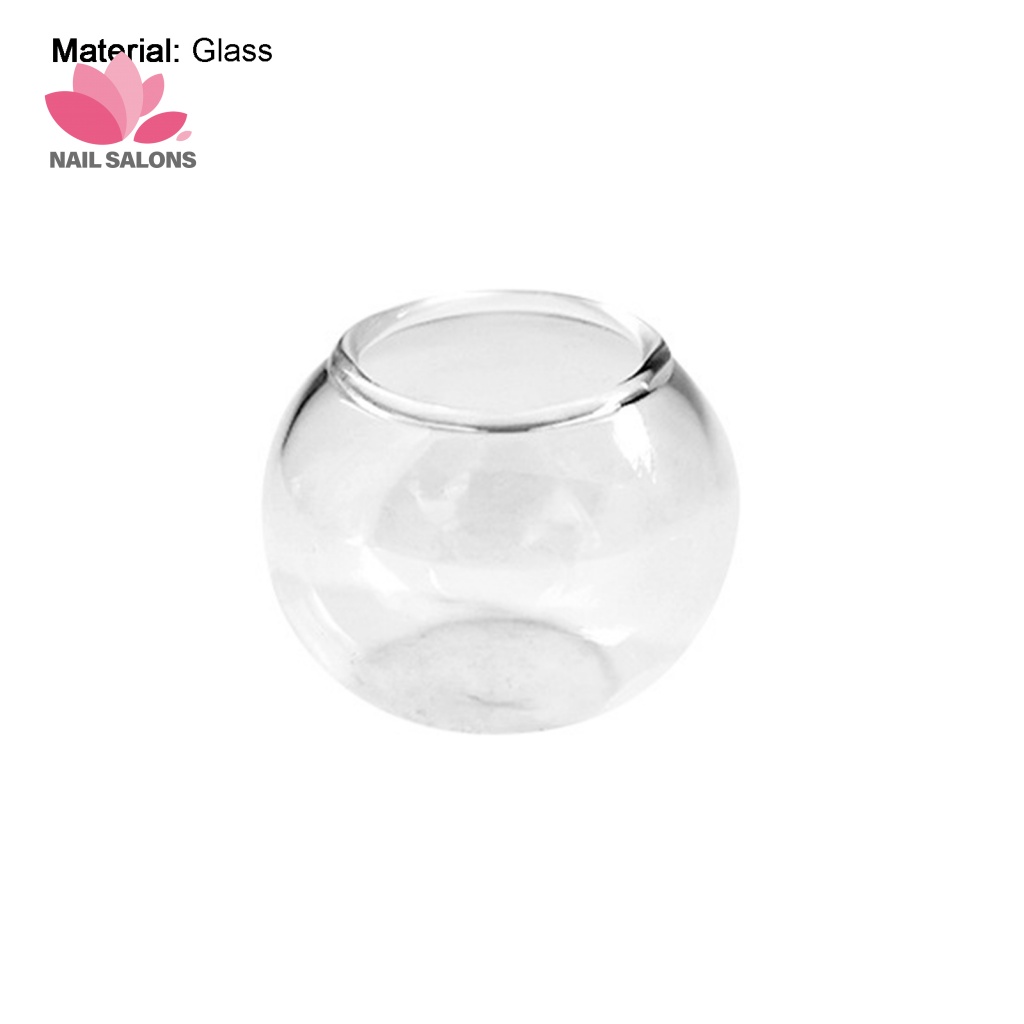Bát Thủy Tinh Mini Màu Trong Suốt Trang Trí Bể Cá