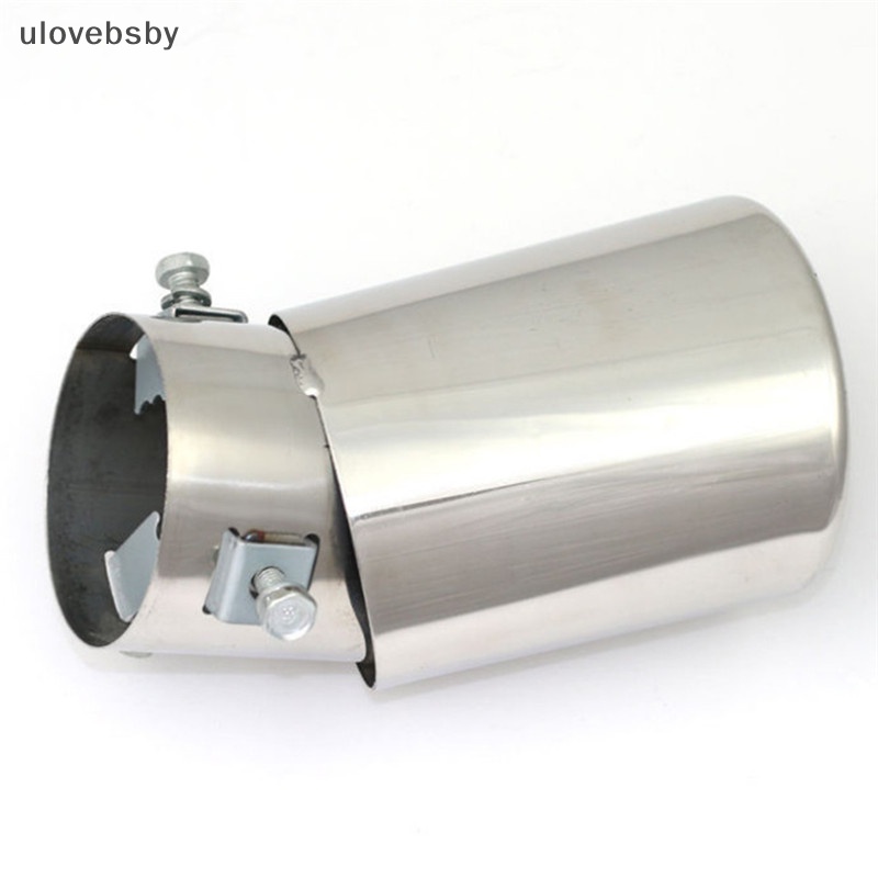Ống Xả Khí Tròn Bằng Thép Không Gỉ Mạ Crom Chuyên Dụng Cho Xe Hơi