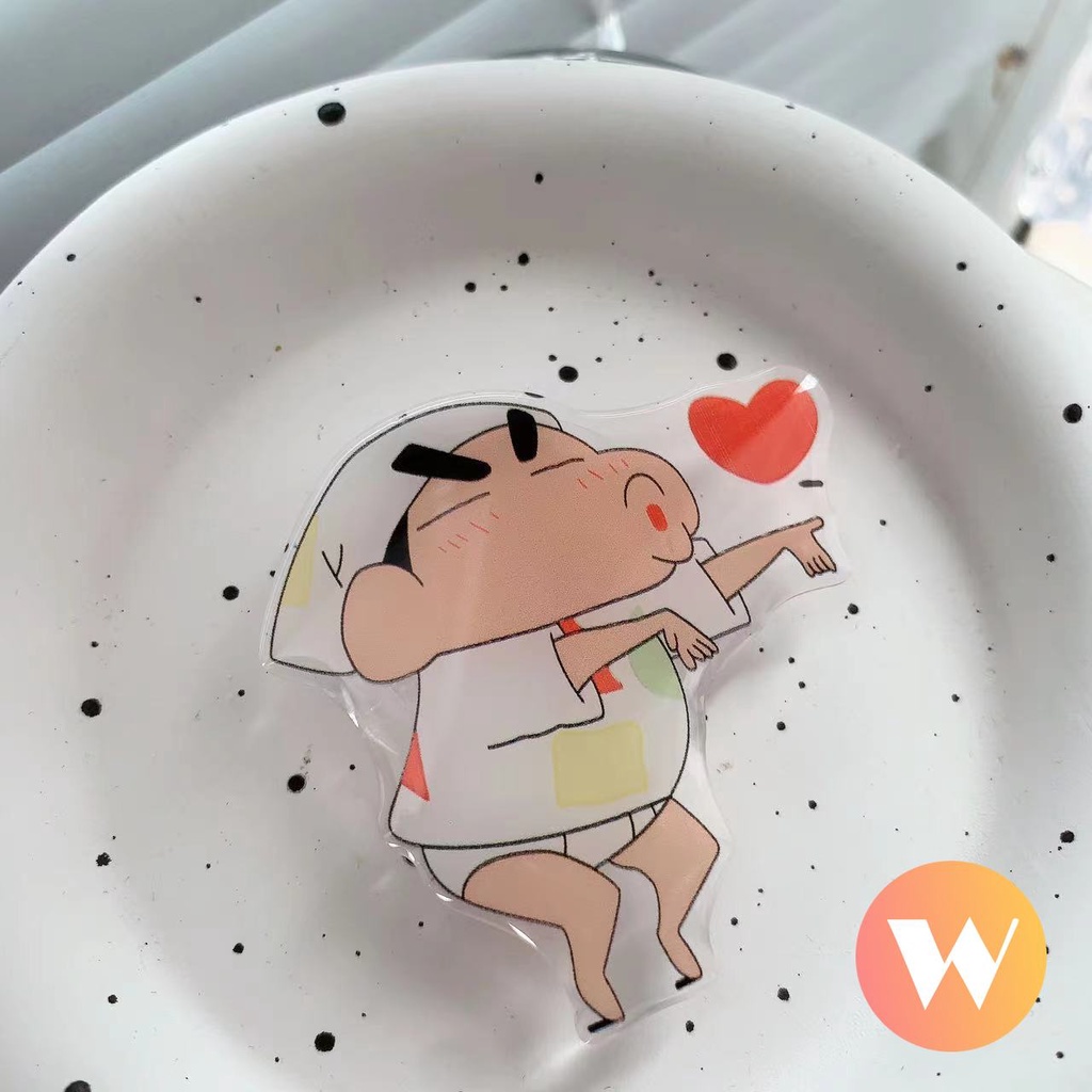 Giá Đỡ Điện Thoại Hình Cậu Bé Bút Chì Shin-chan Dễ Thương