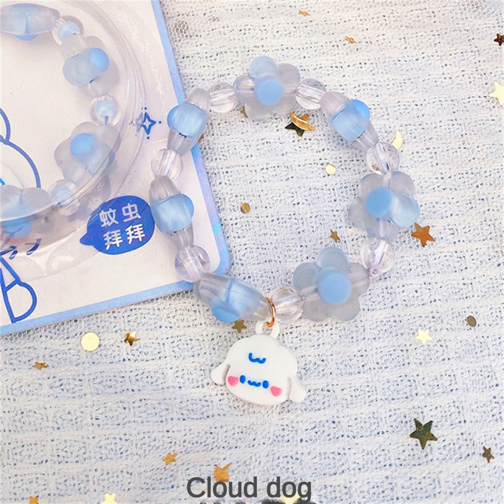 Vòng đeo Tay đuổi Muỗi Mùa Hè Silicone Mang Theo đồ Trang Sức Chống Sâu Bệnh Trẻ Em Vòng Tay Kuromi Hoạt Hình Dễ Thương.