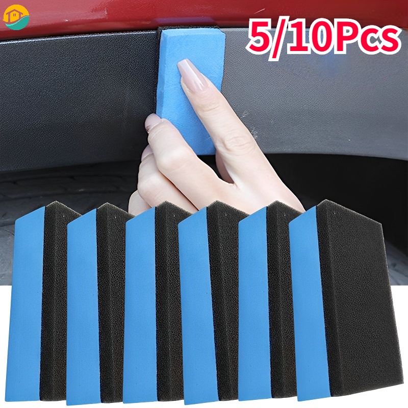 Set 5 / 10 Mút Vệ Sinh Đánh Bóng Xe Ô Tô Tiện Lợi