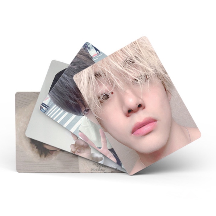 50pcs/box BT-S Photocards Album Laser Lomo Cards Bangtan Boys Kpop Collection LETAOTAO2023