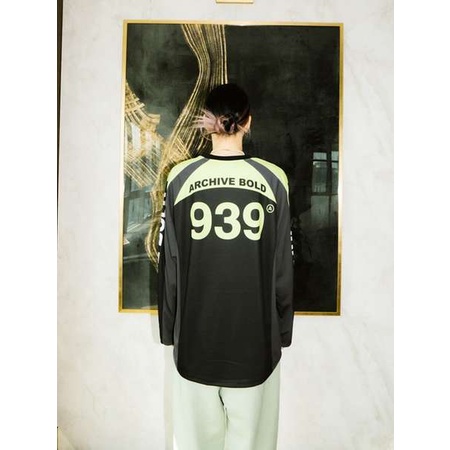 Áo Thun Nữ Tay Dài In Chữ Badalee939 Phong Cách Retro