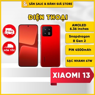 Điện Thoại Xiaomi 13 (BH 3 Tháng Lỗi 1 Đổi 1) - Snapdragon 8 Gen 2, Sạc Nhanh 67W