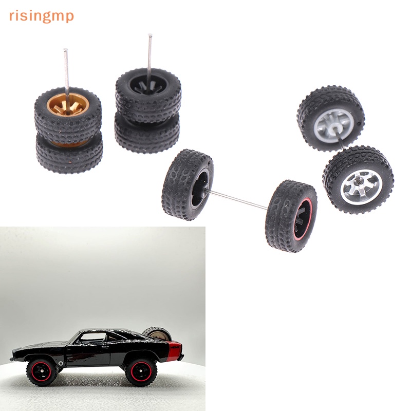 1 Bộ Bánh Xe Cao Su Tỉ Lệ 1: 64 Cho Xe Đua Đồ Chơi DIY