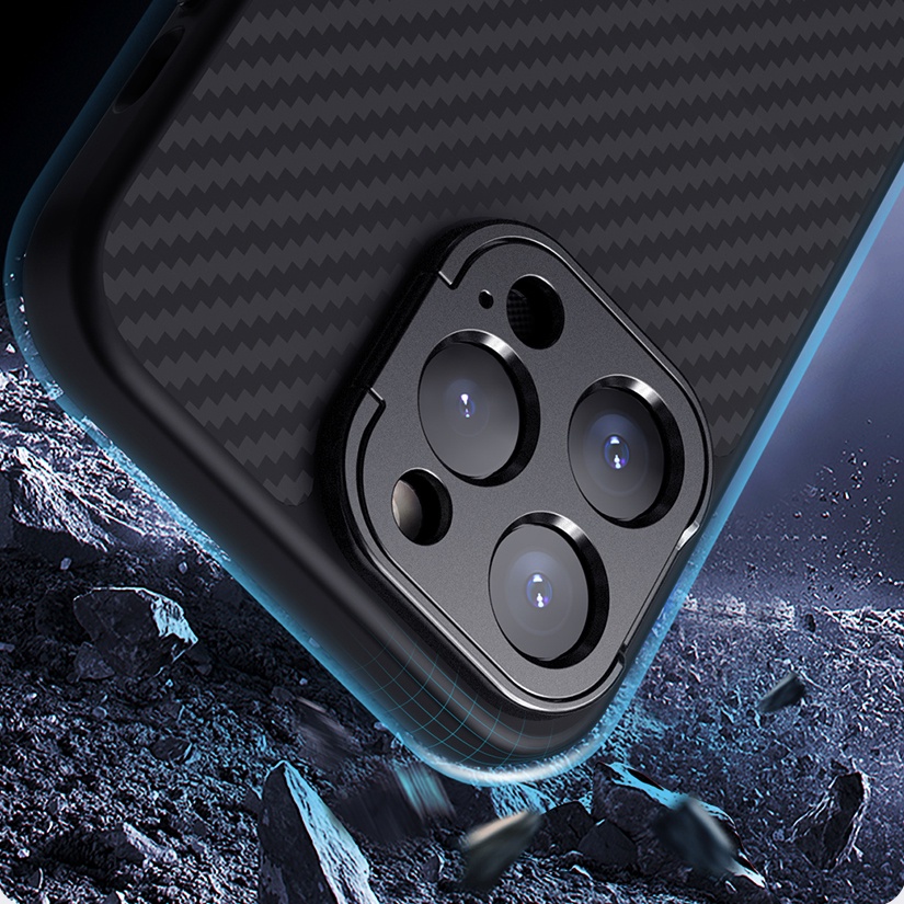 Ốp Điện Thoại TPU + Sợi Carbon Từ Tính Nillkin Cho iPhone 14 Pro Max 14 Pro