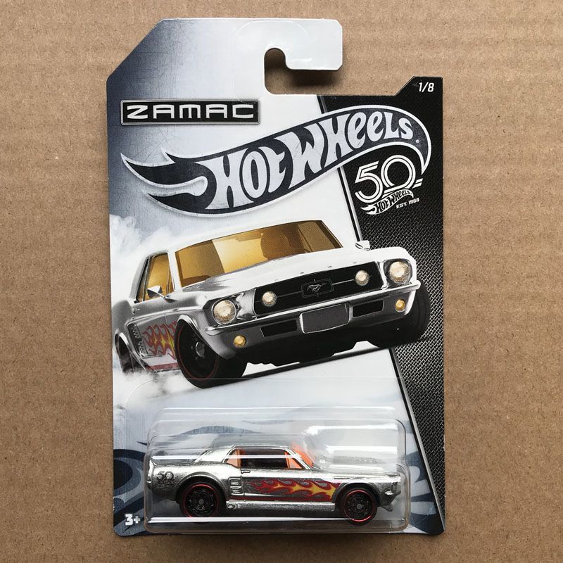Mô Hình Xe Hơi Đồ Chơi Hot Wheels Kỉ Niệm 50 Năm Bằng Hợp Kim Cho Bé Trai