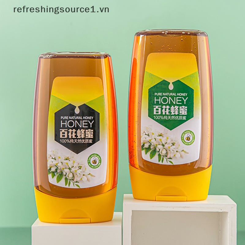 Chai Nhựa Trong Suốt Đựng Mật Ong 500g 1.vn