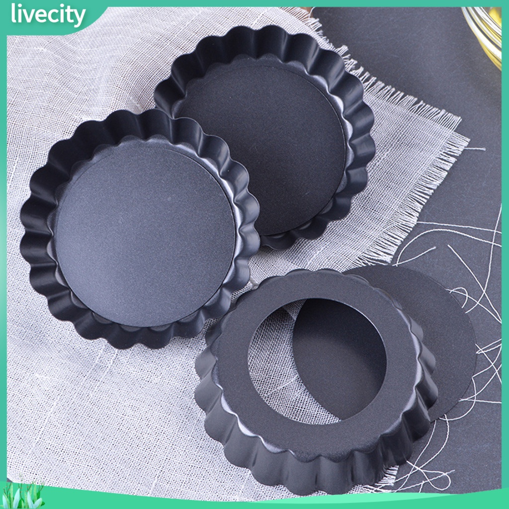 Khuôn làm bánh eco-friendly anti-deform thép carbon có thể tháo rời khuôn làm bánh pizza cho ký túc xá