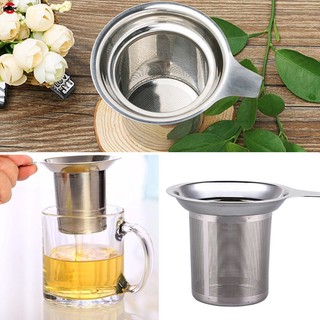Lưới lọc trà bằng thép không gỉ có thể tái sử dụng Dụng cụ lọc trà Ấm trà Bộ lọc gia vị lá trà Đồ uống Phụ kiện nhà bếp