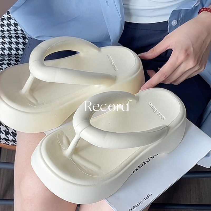Dép Xỏ Ngón EVA Đế Dày Thời Trang Mùa Hè Cho Nữ Size 35-40
