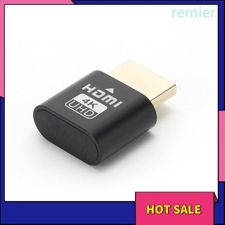Bộ ảo hóa RE 4k độ phân giải cực cao mạ vàng thích hợp cho HDMI cắm giả Edid hiển thị gian lận/hỗ trợ tất cả
