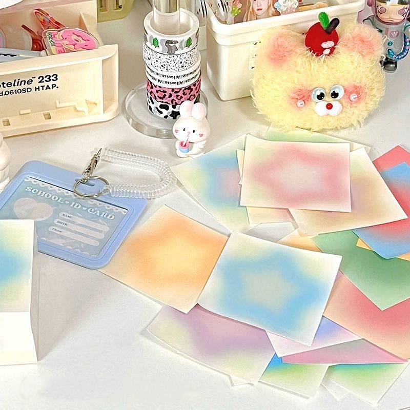 Set 400 Tờ Giấy Ghi Chú Chống Dính Siêu Dày Hình Vuông JP4