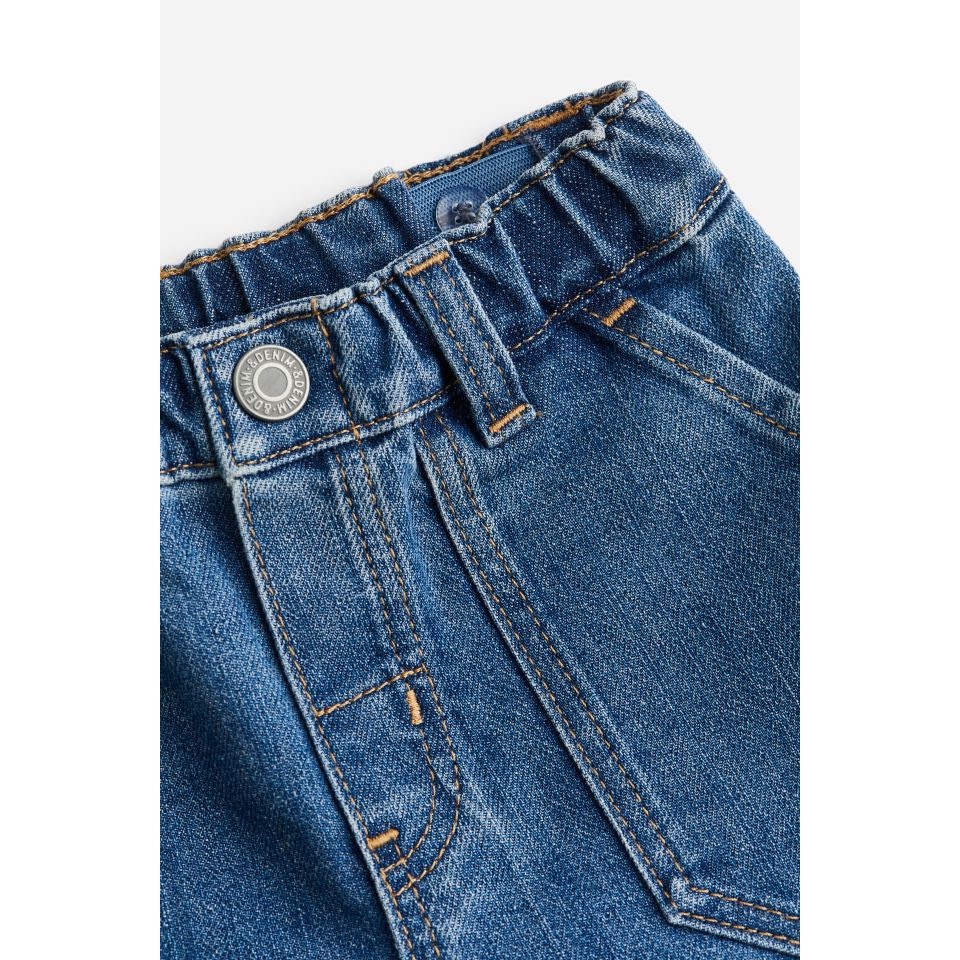 Áo khoác baseball / quần jean mềm HM 6-9m đến 3-4y