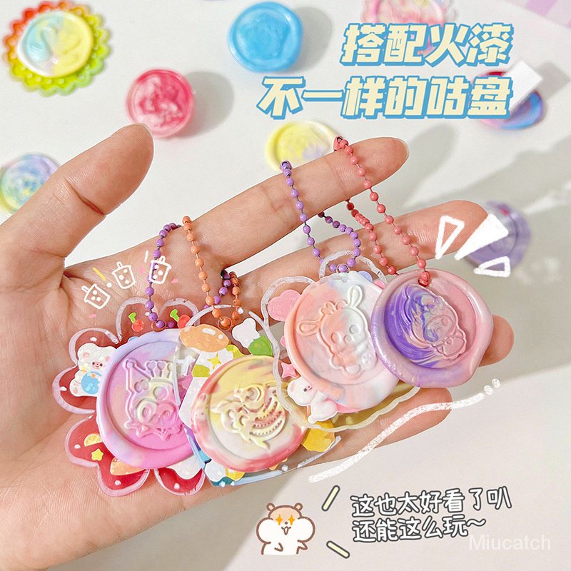 Bộ Con Dấu Sáp Dùng Đóng Dấu Đồ Chơi DIY