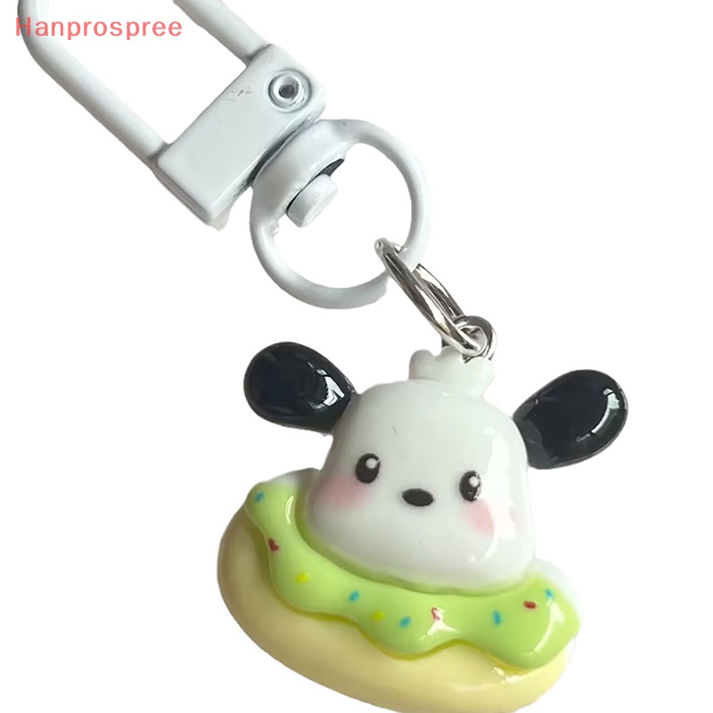 Hanprospree> sanrio anime my melody bag keychain phim hoạt hình cinnamonroll hello kitty túi dễ thương mặt dây chuyền ch keyrings trang trí cho cô gái quà tặng tốt