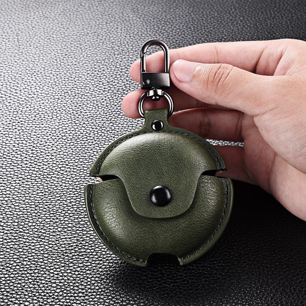 Bao da huawei freebuds 4i leather soft protect case cho nam dành cho nam giới bao da freebuds 5i mới có móc khóa