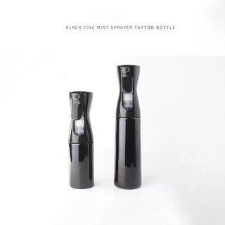 Black fine mist sprayer chai xăm 200ml / 300ml có sẵn