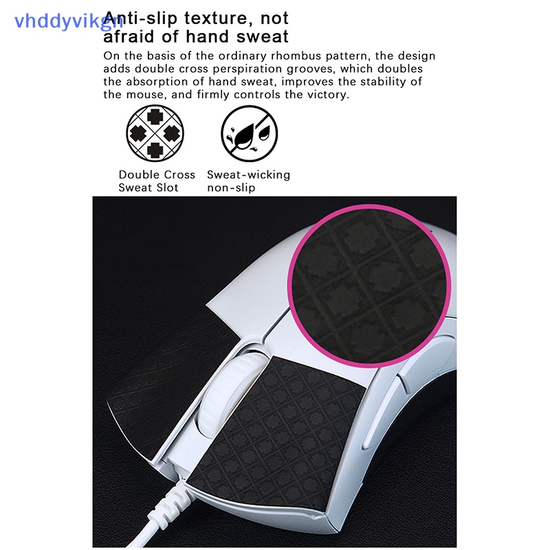 Vhdd mouse grip tape skate handmade sticker non slip lizard skin hút mồ hôi cho deathadder v2 pro gaming wireless mouse vn