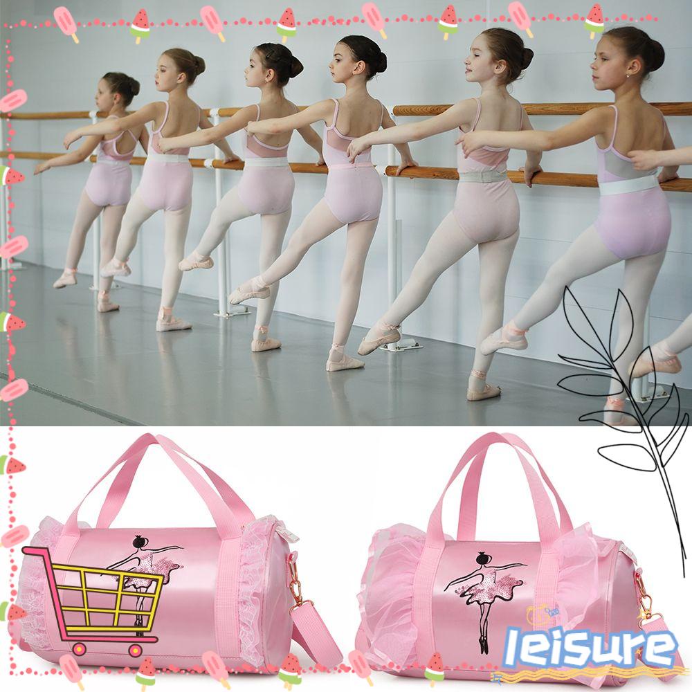 Giải trí ballet dance túi cô gái trẻ em ba lô thể dục thể thao thùng ​Túi Xách Nữ Kiểu Dáng Đơn Giản Xinh Xắn