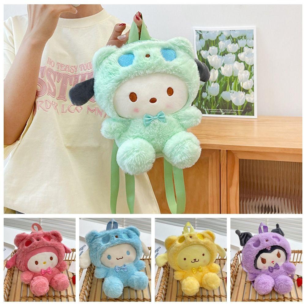 Pinou Ba Lô Bông Hoạt Hình kuromi Ngọt Ngào Đáng Yêu