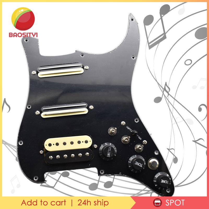 Guitar pickguard pickup chuyên nghiệp bền cho guitar điện acoustic màu đen