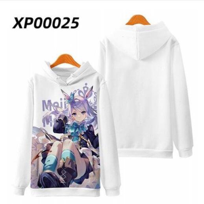 Umamusume pretty derby cosplay costume tuần đặc biệt tokai teio grass wonder silence suzuka unisex 3d hoodie zipper áo khoác có mũ trùm đầu