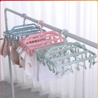 Móc phơi quần áo 32 kẹp móc phơi đồ _MQS