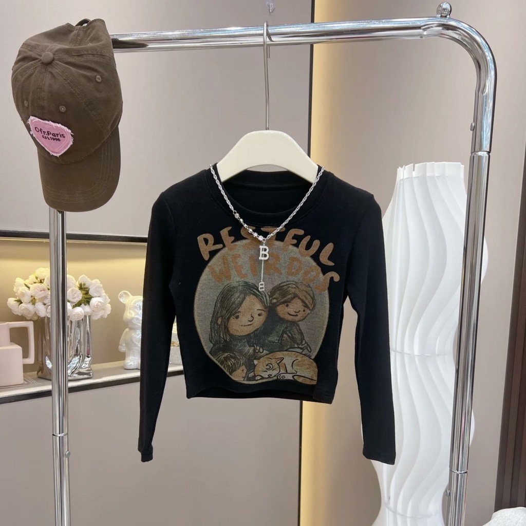 Girls 2023 áo thời trang mới nhất mùa thu