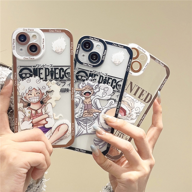 Ốp lưng cho samsung galaxy s20 fe s21 fe s22 plus s23 ultra soft clear silicone angel eyes one piece the sun god nica luffy vỏ chống sốc vỏ điện thoại trong suốt mát mẻ