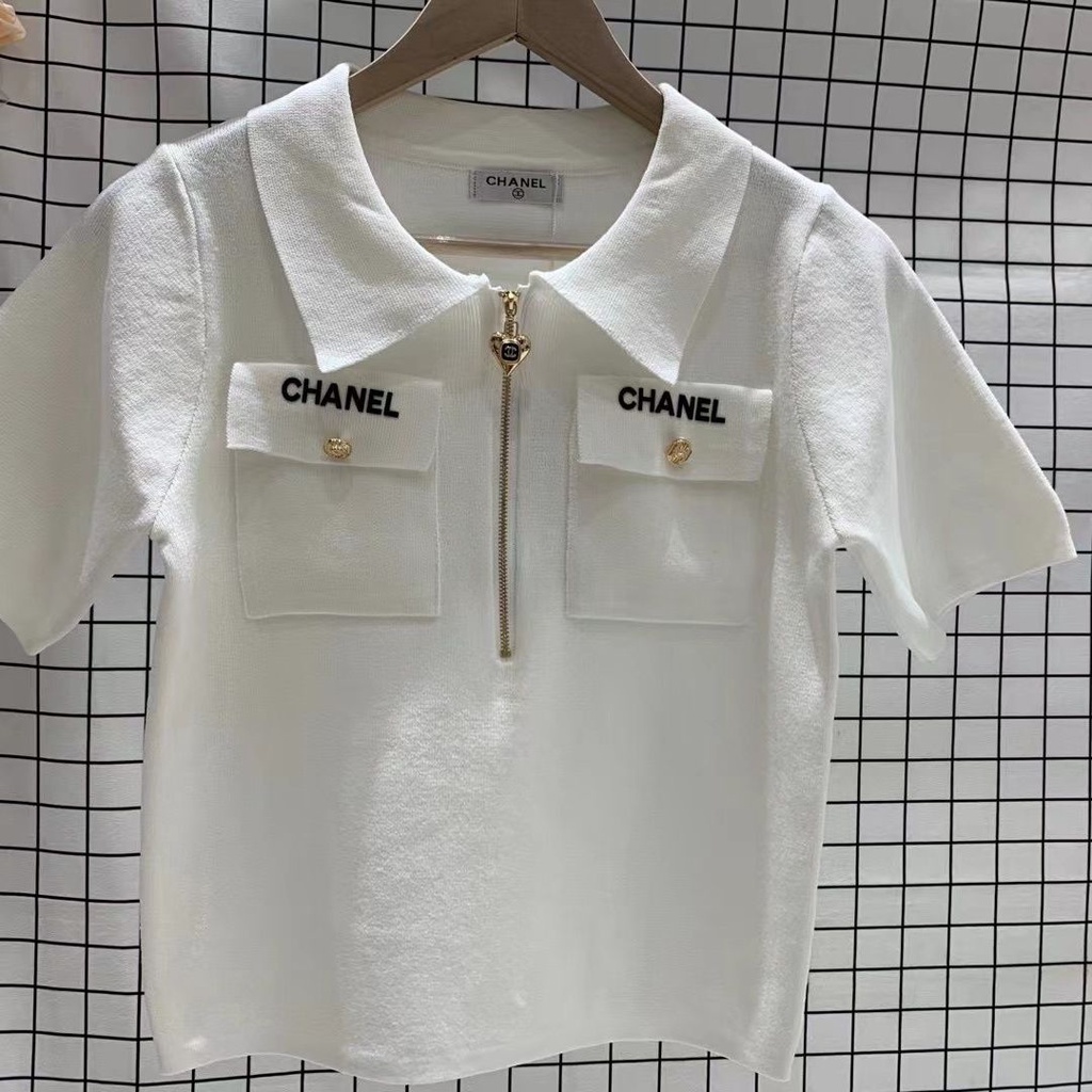 Áo Len Đan Tay Ngắn Kiểu Dáng Mới