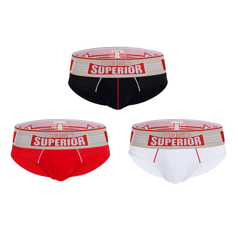 Xu hướng eo thấp nam giới quần sịp thoải mái cotton tinh khiết thoáng khí đồ lót nam thời trang quần lót nam eo thấp bs842