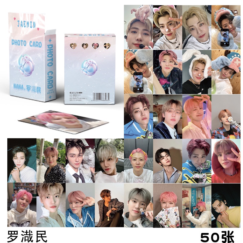 Nct Set 50 Tấm Thẻ Hình Thần Tượng Xinh Xắn