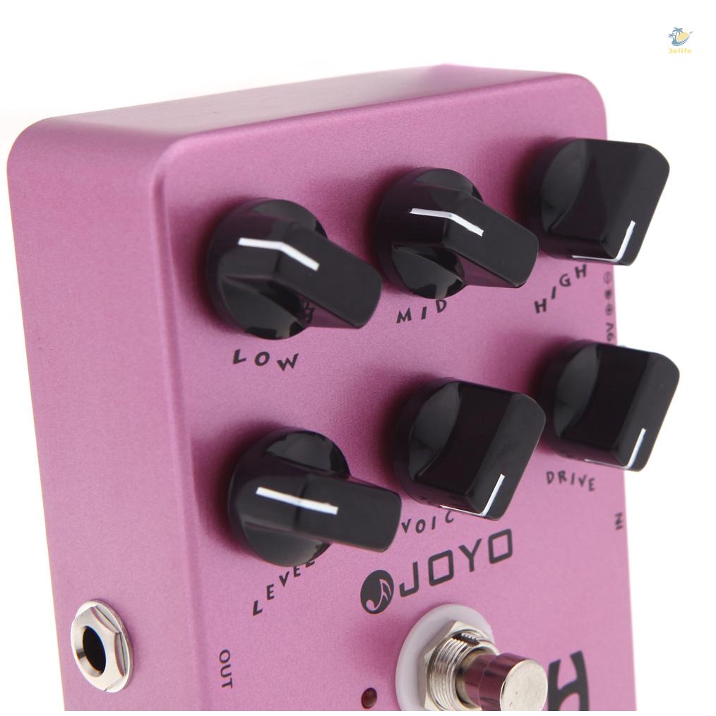 3elife joyo jf-16 british sound amp sim bàn đạp hiệu ứng guitar