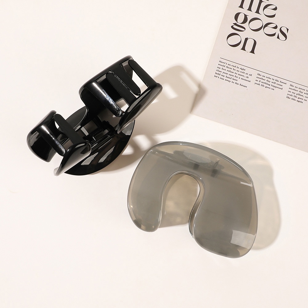 Kẹp tóc 9cm geometric u-shape big size fashion sweet all-match hair clips