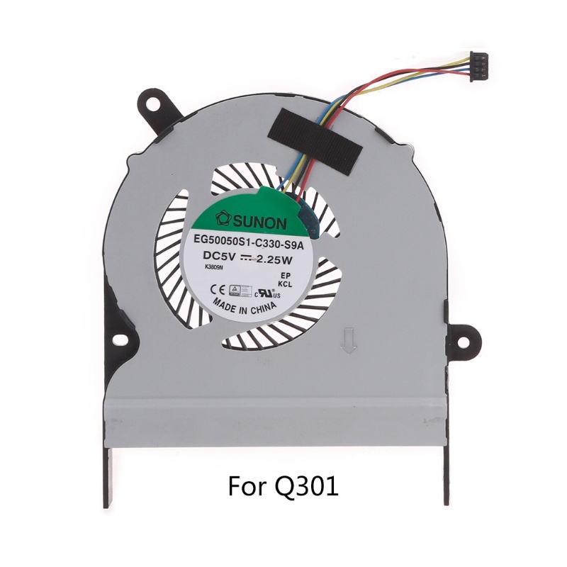 Quạt làm mát cpu chính hãng shas dành cho máy tính xách tay asus vivobook s301l q301l s301la q301la sunon eg50050s1-c330-s9a dc5v 2 25w coo