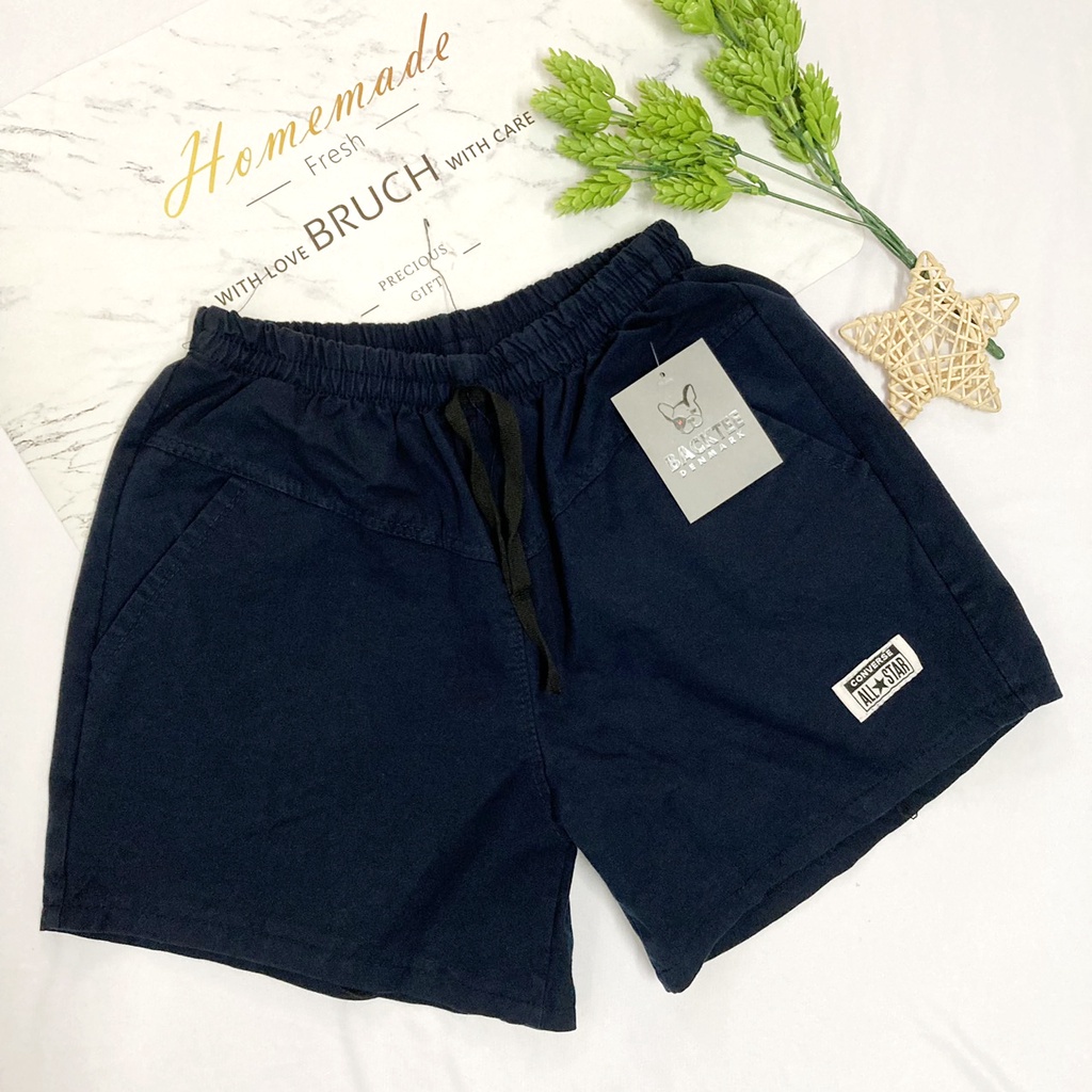 Quần Short đùi nữ vải kaki lưng thun mềm mát từ 40kg-60kg - QDN001