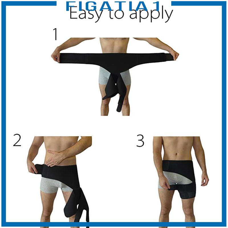 Groin hip brace belt hỗ trợ nén bọc ngăn ngừa căng cơ