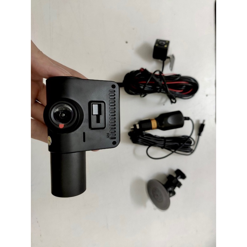 Camera hành trình ô tô X3 quay trước sau và trong xe